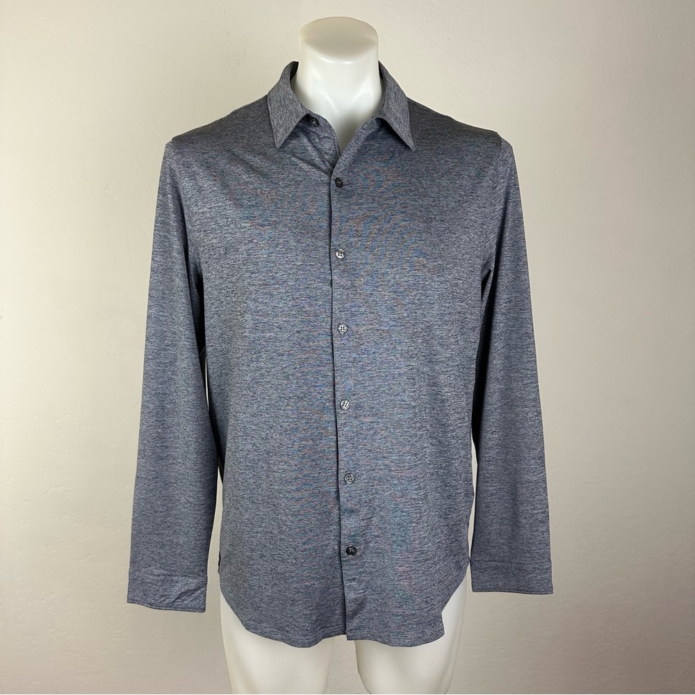 NWT Zachary Prell Men’s Bill Stretch Knit Shirt